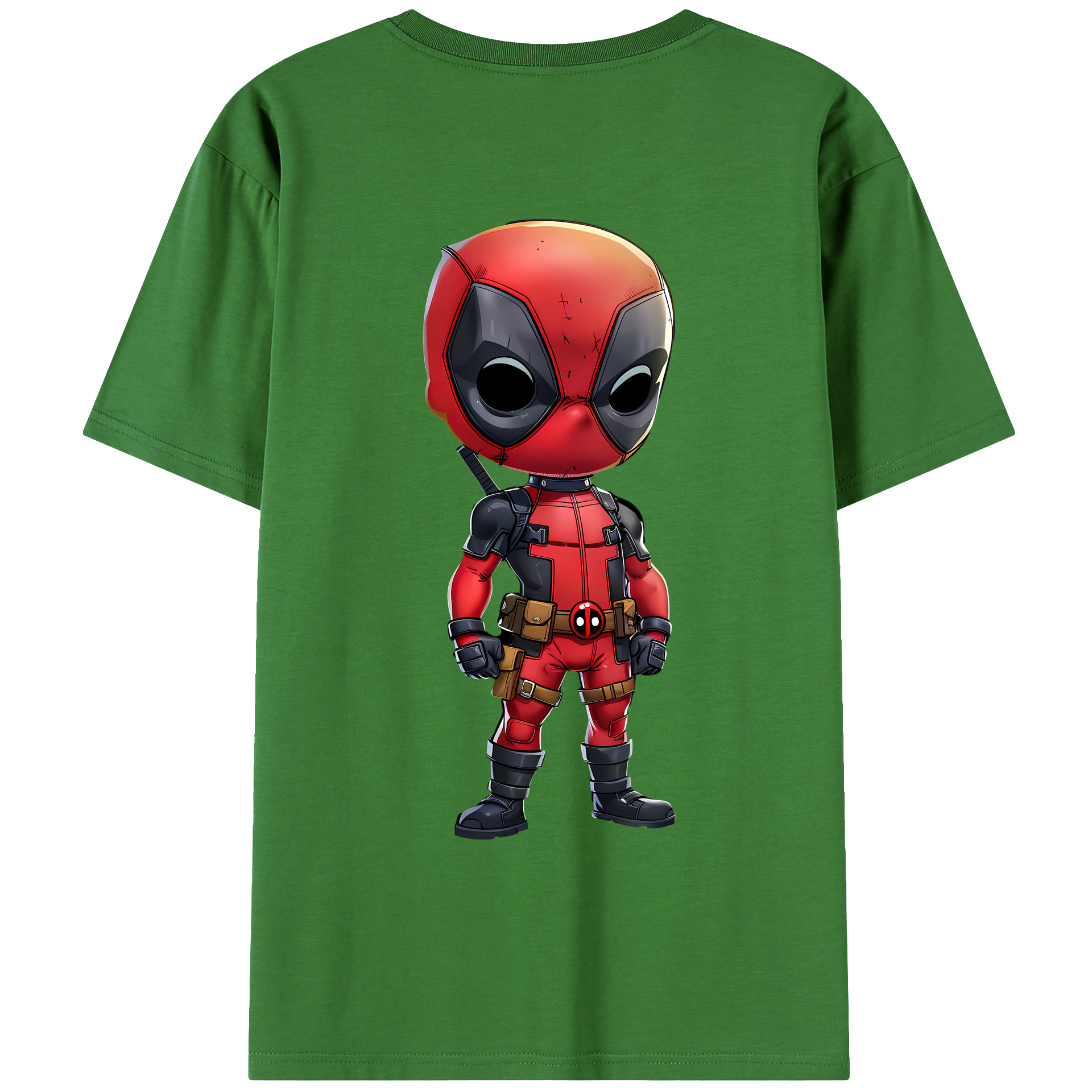 （画像用） Deadpool デッドプール レディース半袖Tシャツ(バックプリント)